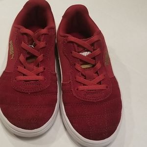 Kids Maroon puma 11c